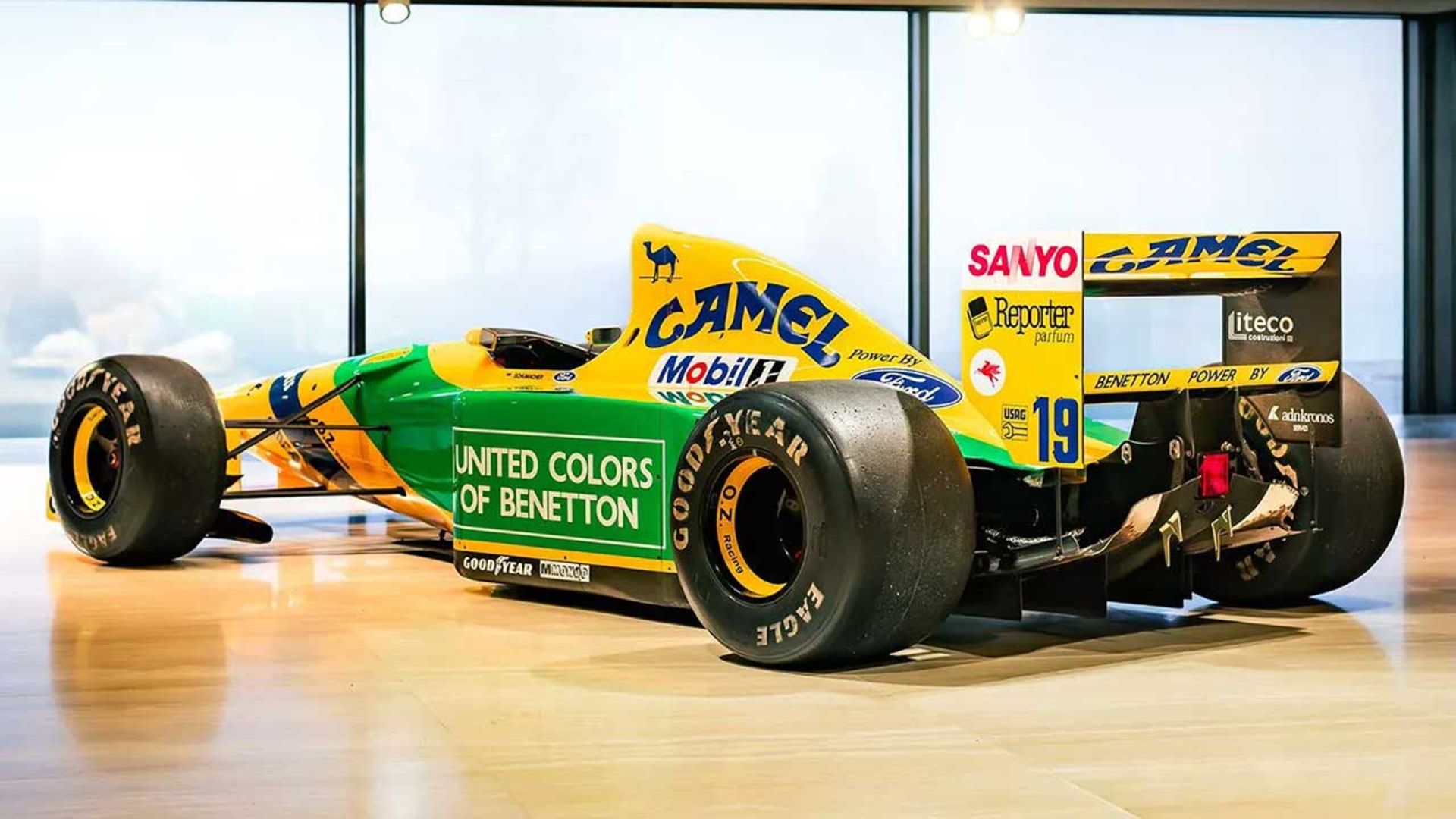 بنتون B192 مایکل شوماخر