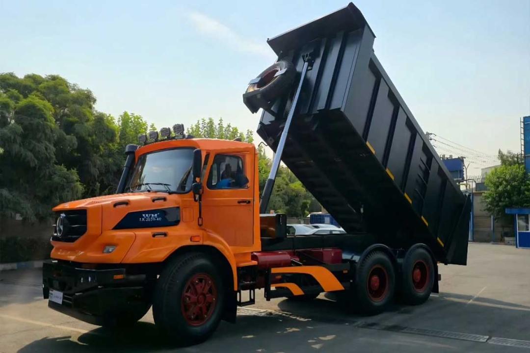 کامیون بنز واگن هود پلاس فیس لیفت ایران خودرو دیزل
