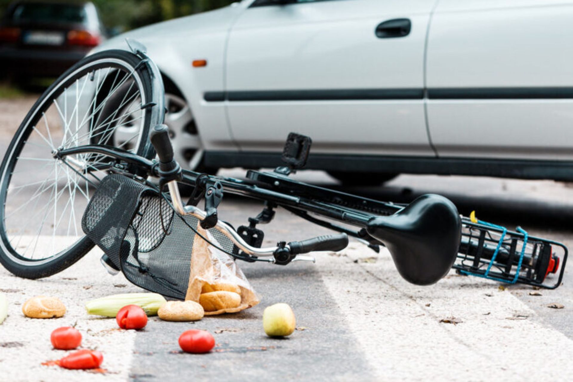 تصادف جرحی دوچرخه