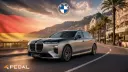 خودرو بی ام و (BMW) مدل 740i سری ۷ سال ۲۰۲۷ در حال حرکت