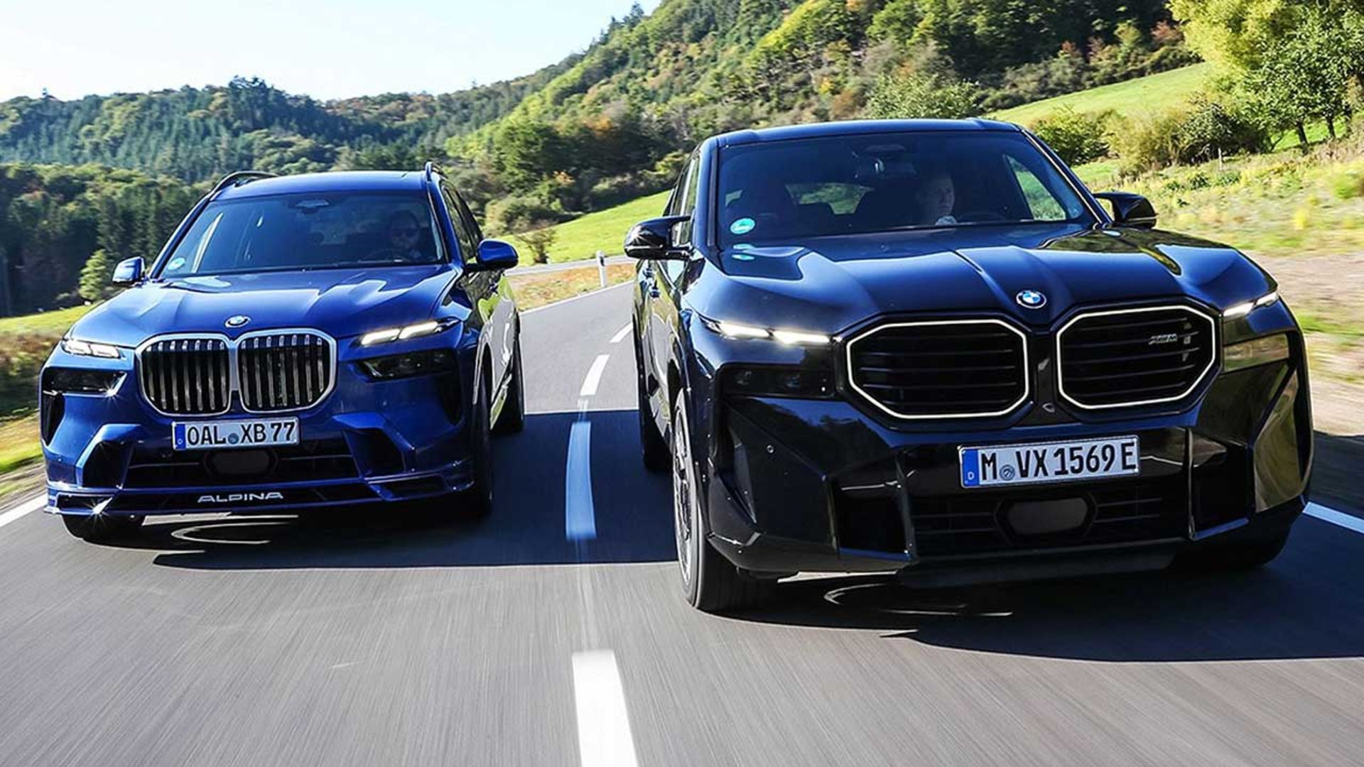 آلپینا XB7 و ب‌ام‌و XM