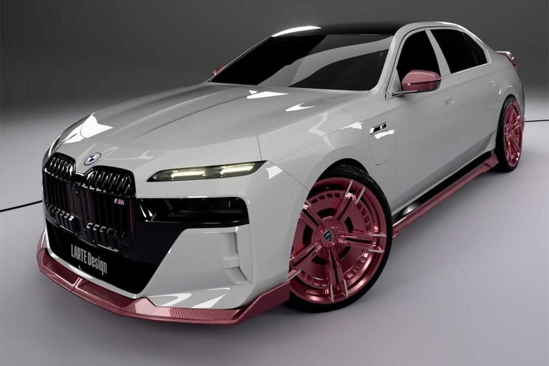 بی ام و i7 لارته دیزاین