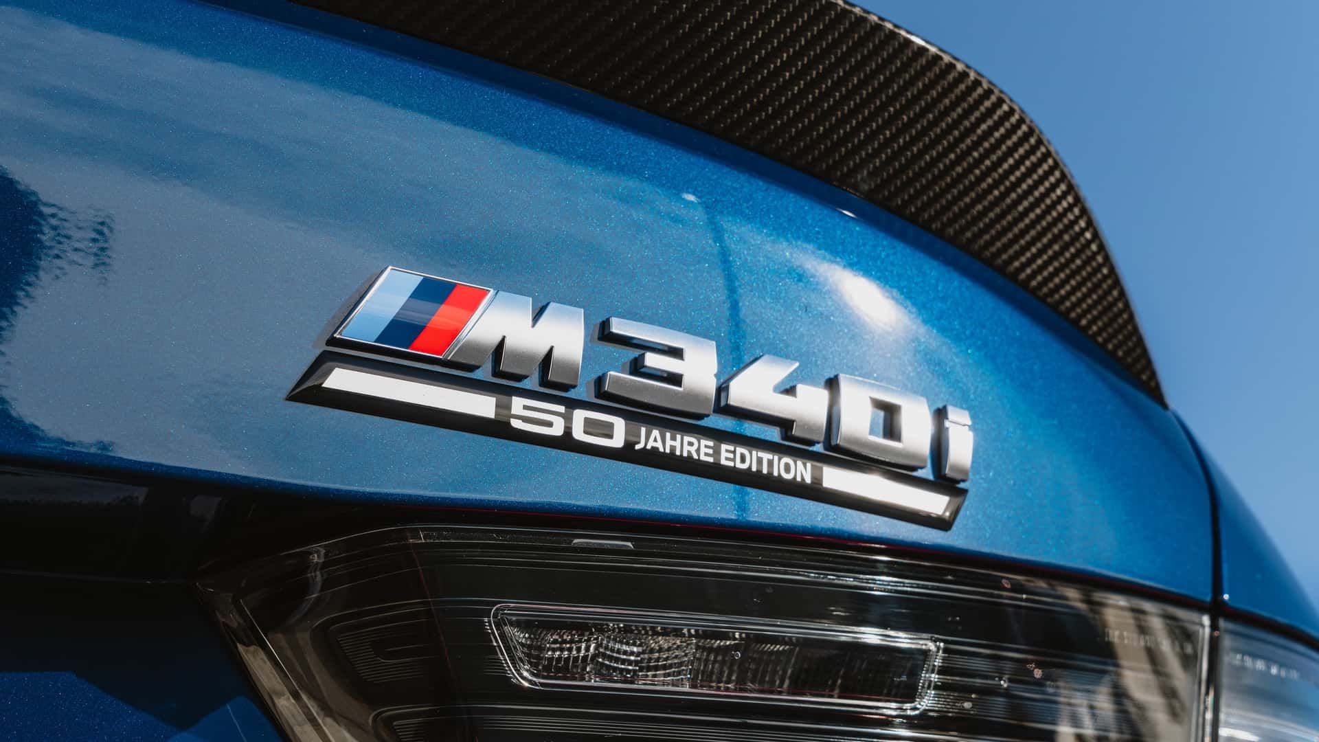 نسخه ویژه بی ام و M340i 50 Jahre Edition