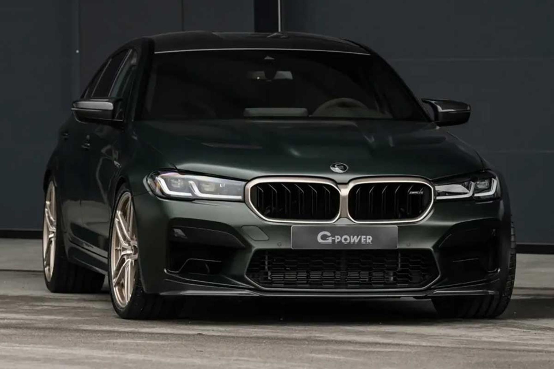 بی‌ام‌و M5 CS با تیونینگ G پاور