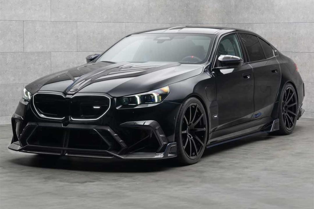 ب‌ام‌و M5 با تیونینگ منصوری