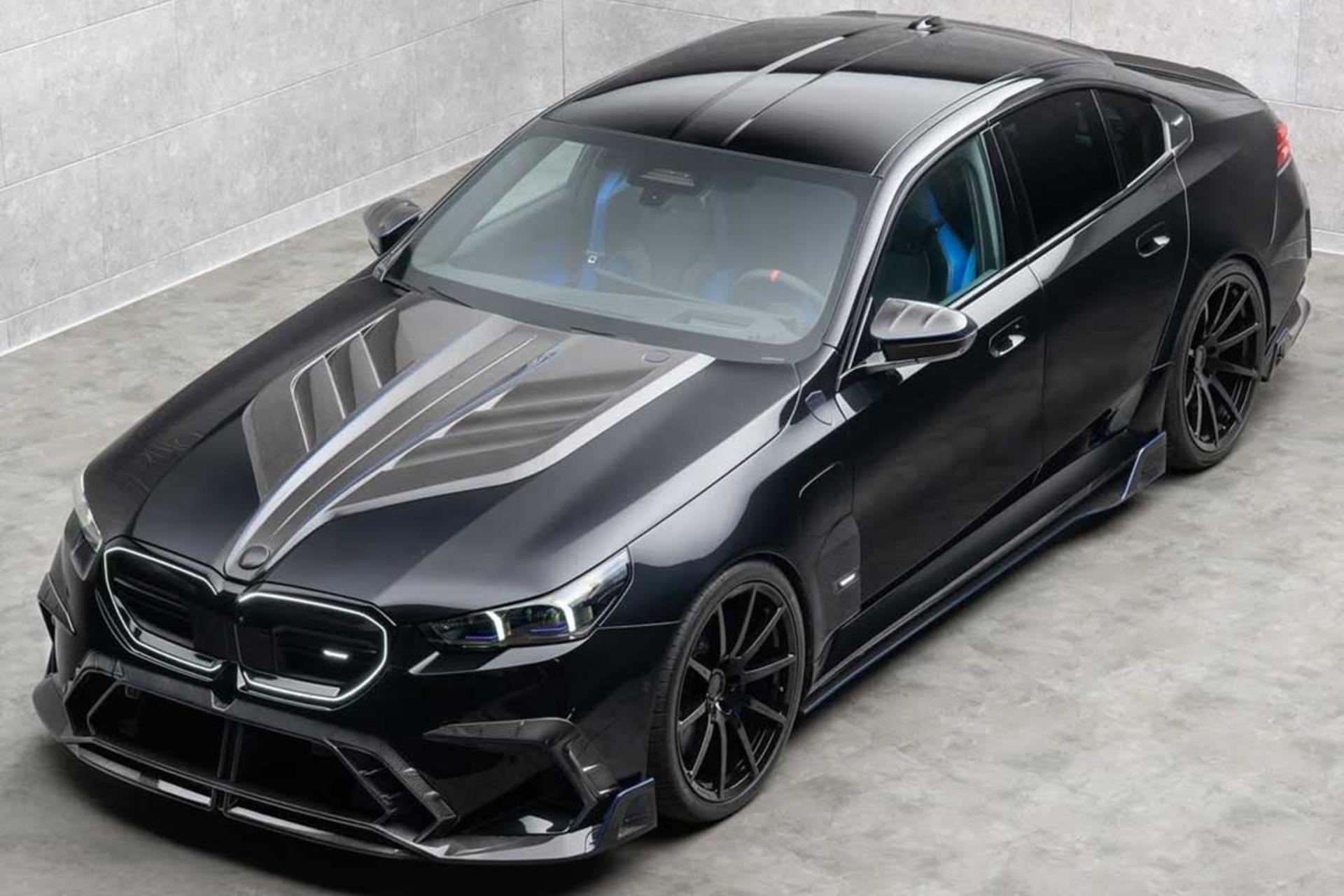 ب‌ام‌و M5 با تیونینگ منصوری