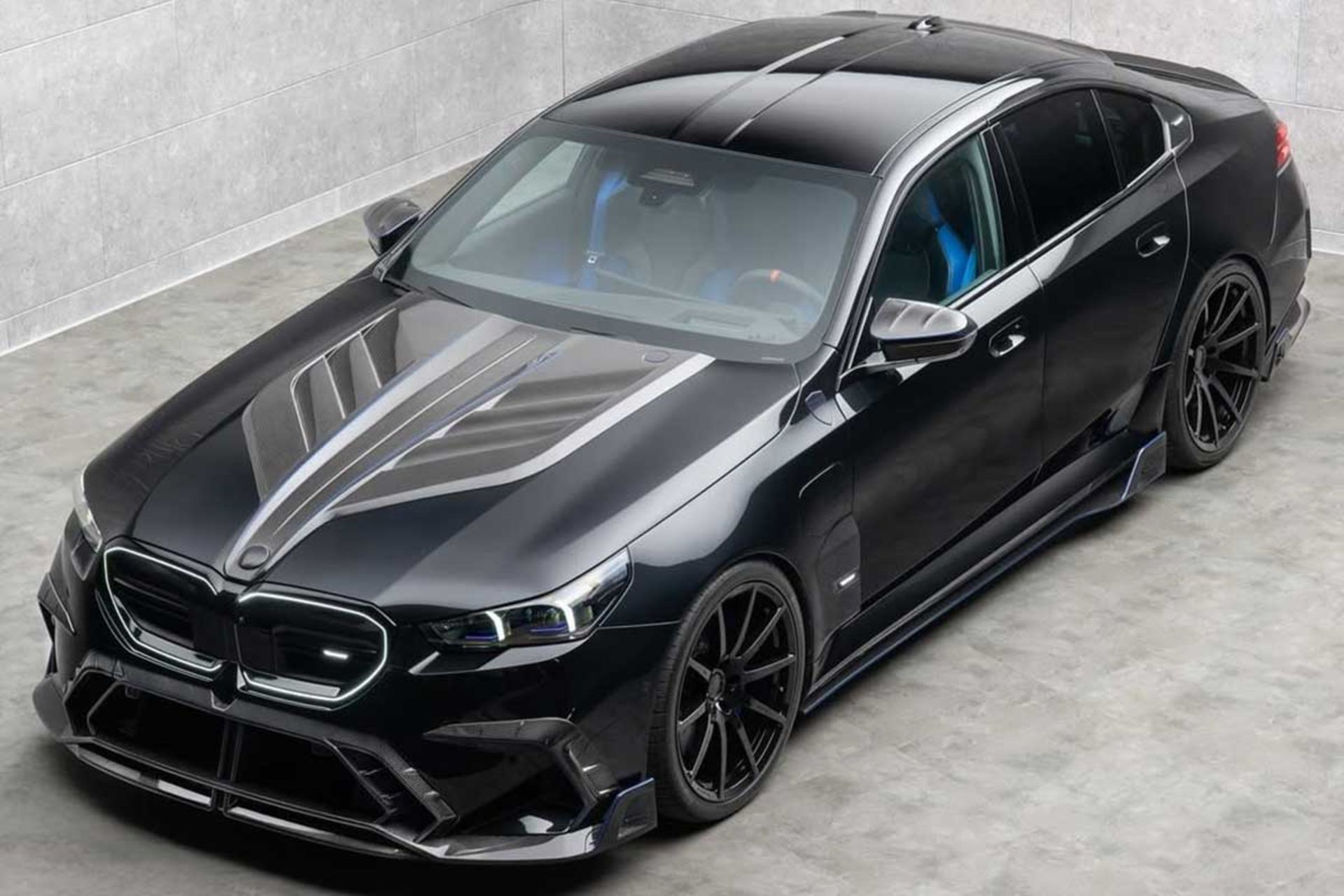 ب‌ام‌و M5 با تیونینگ منصوری