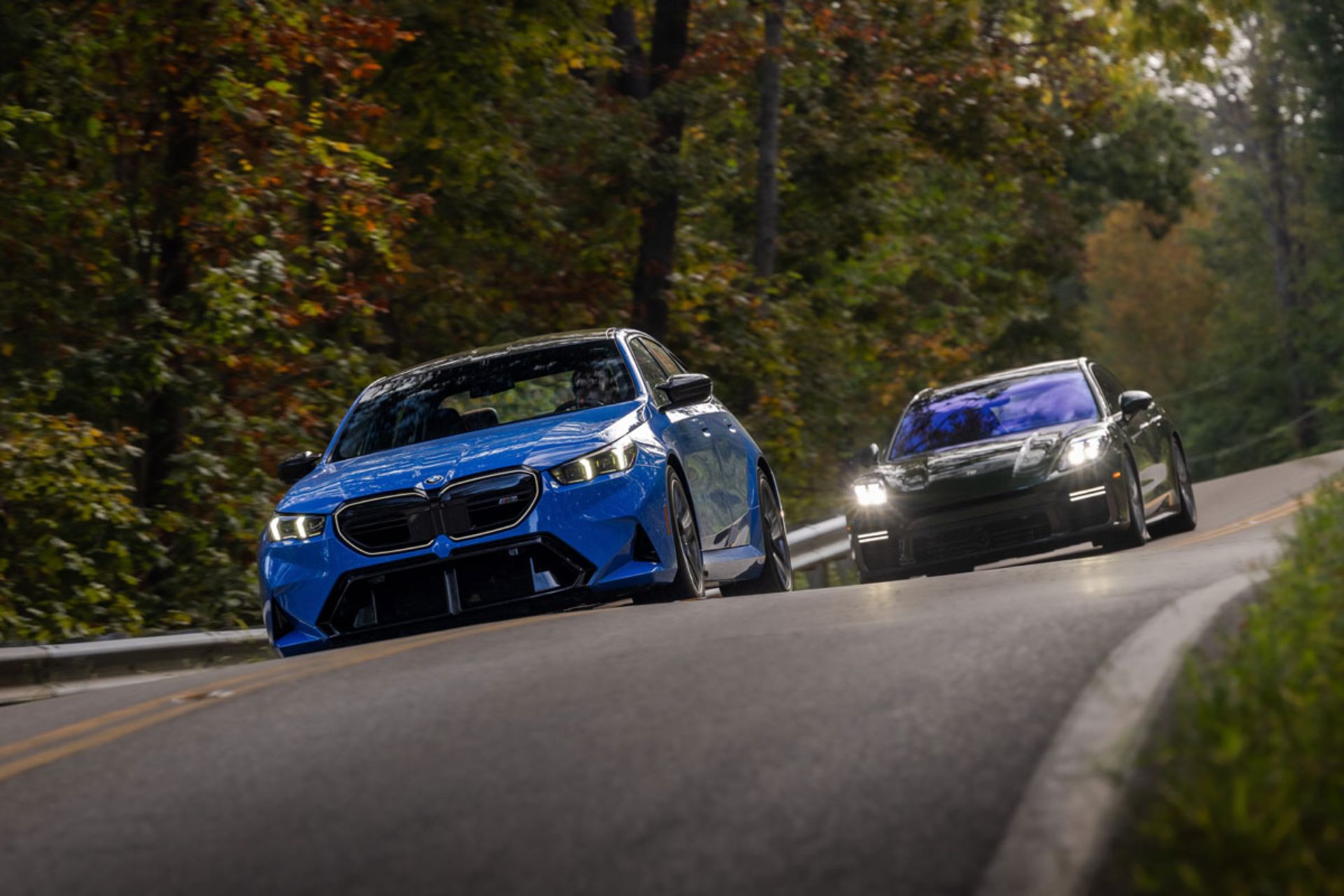 BMW M5 در برابر پورشه پانامرا