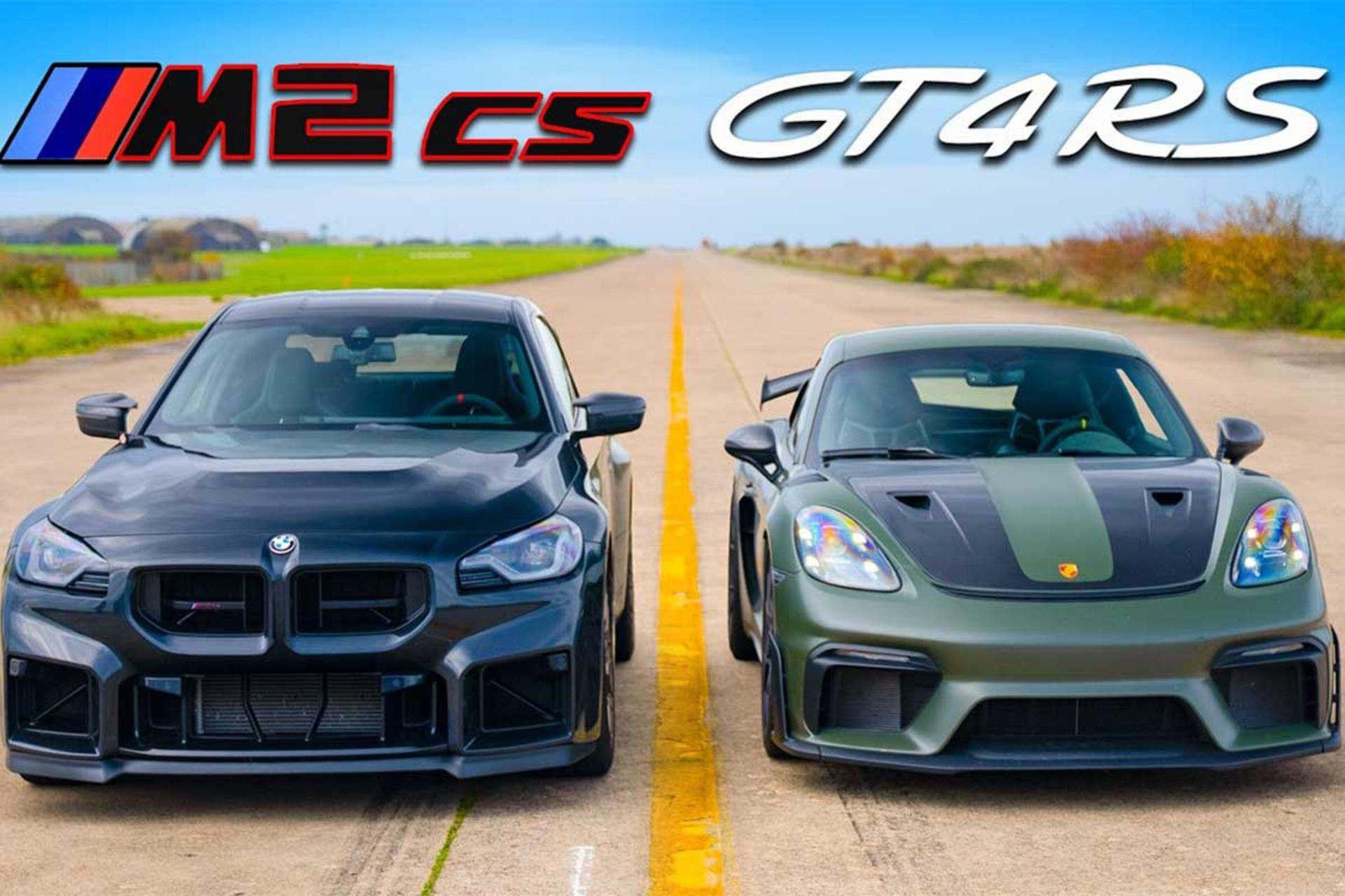 درگ پورشه کیمن و بی‌ام‌و M2