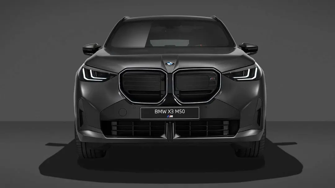 بی‌ام‌و X3 M50 بلک پکیج نمای جلو