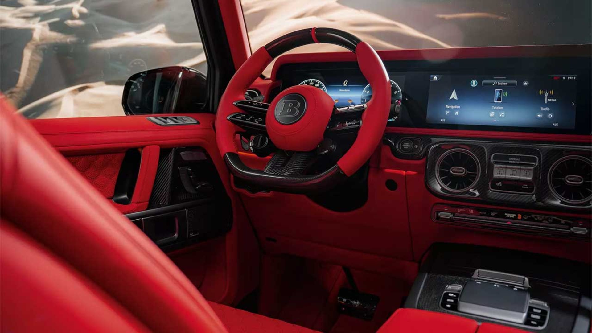 برابوس 800 کابریو، مرسدس G کلاس روباز 