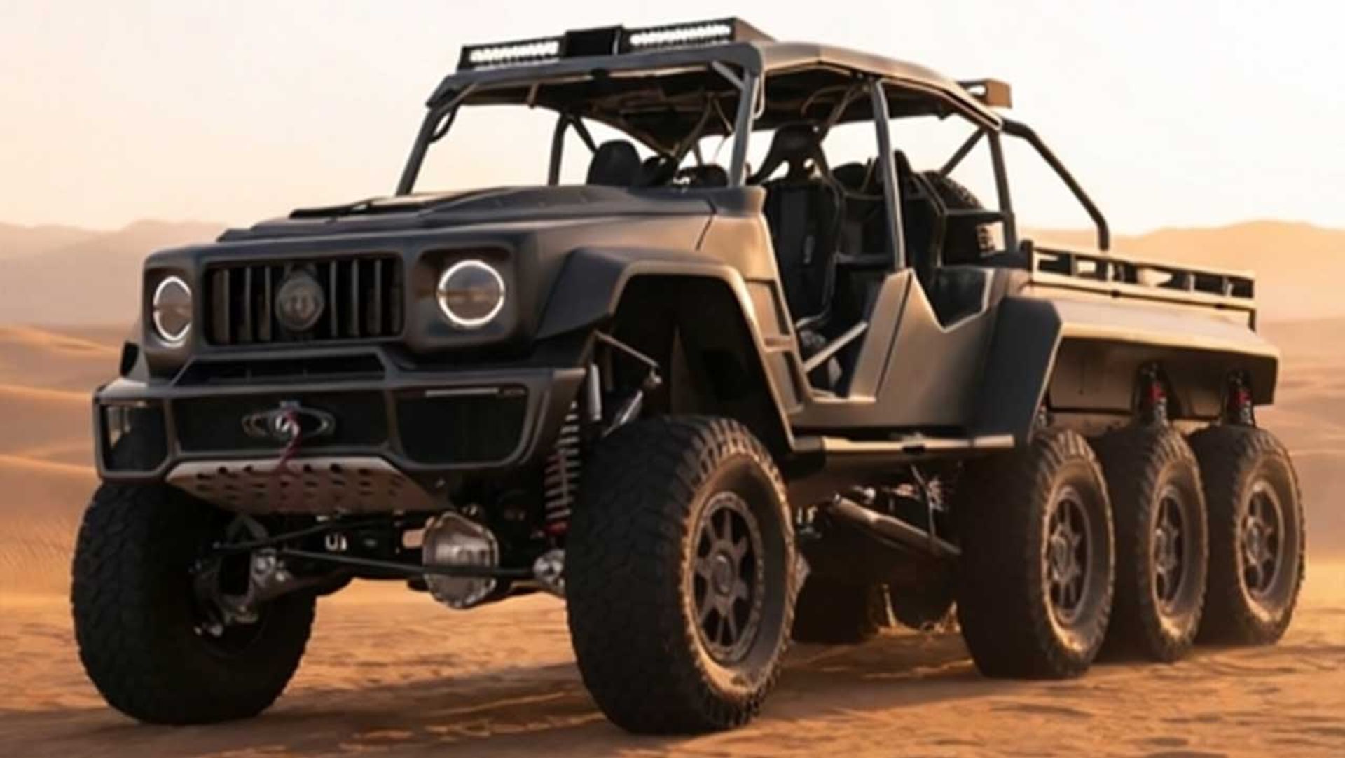 برابوس کرالر مرسدس G کلاس 8x8