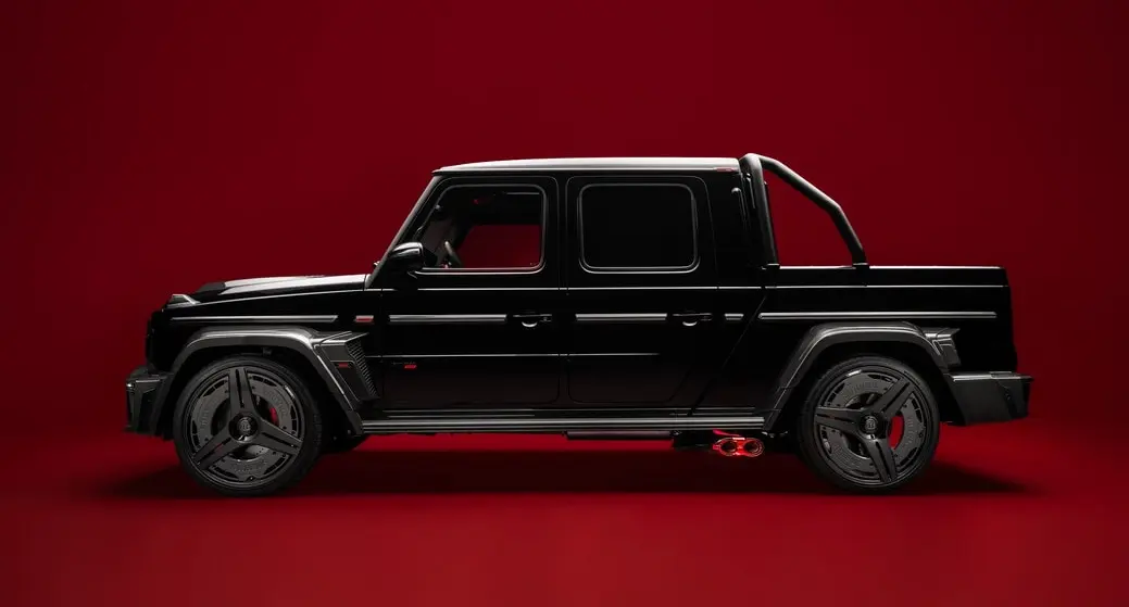 خودروی برابوس P 900 راکت ادیشن (Brabus P 900 Rocket Edition) با بدنه مشکی