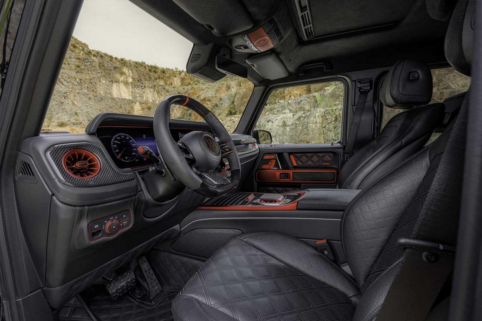 مرسدس G63 شش چرخ برابوس XLP800 6x6