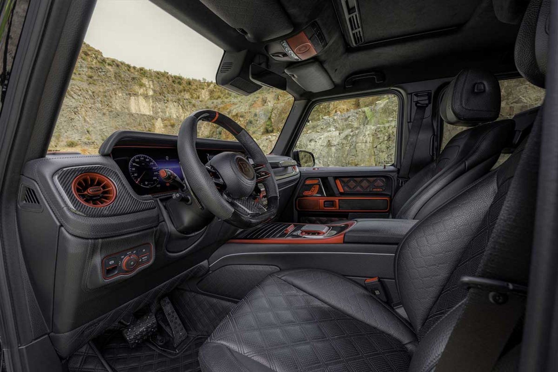 مرسدس G63 شش چرخ برابوس XLP800 6x6