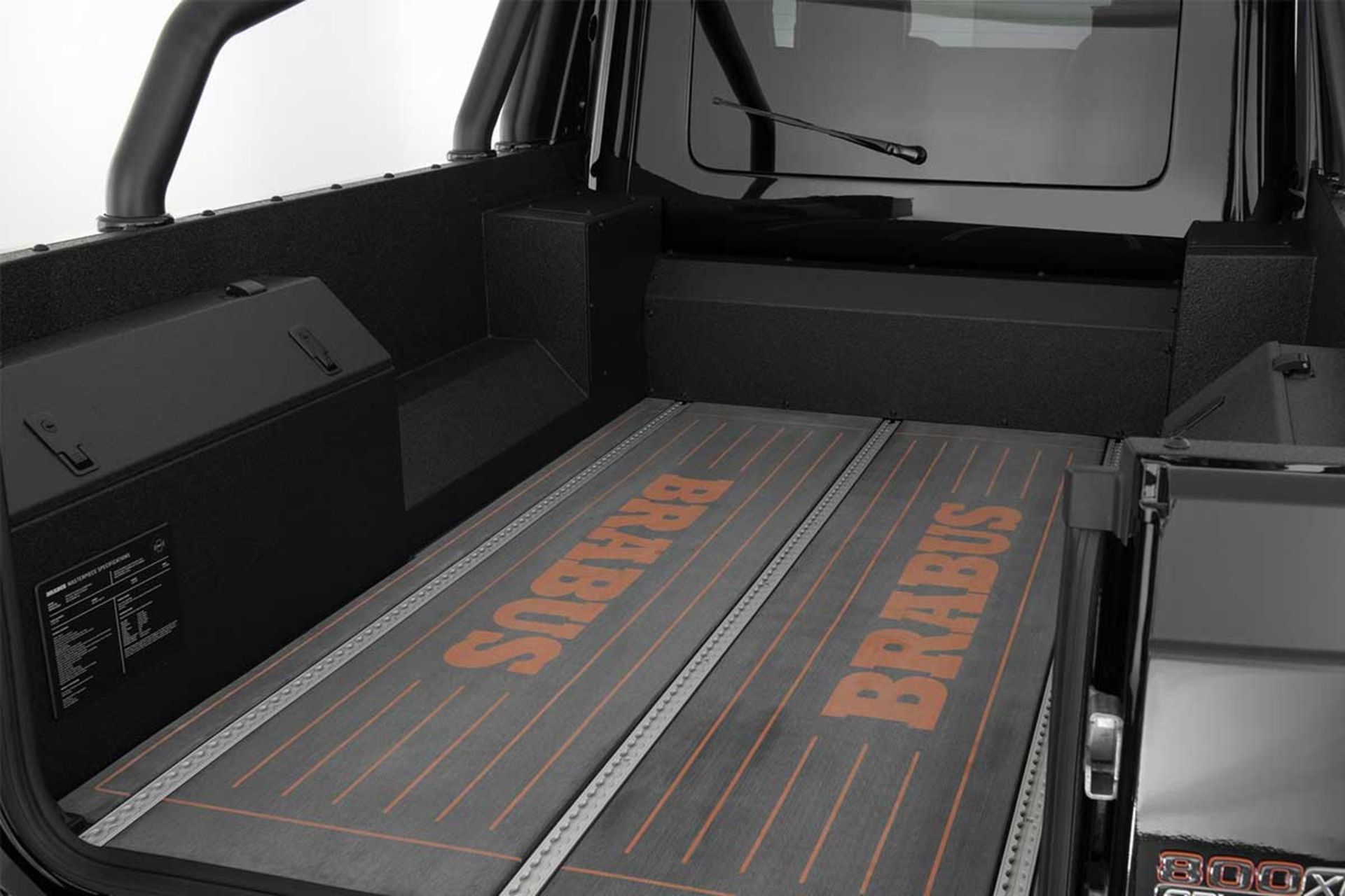مرسدس G63 شش چرخ برابوس XLP800 6x6