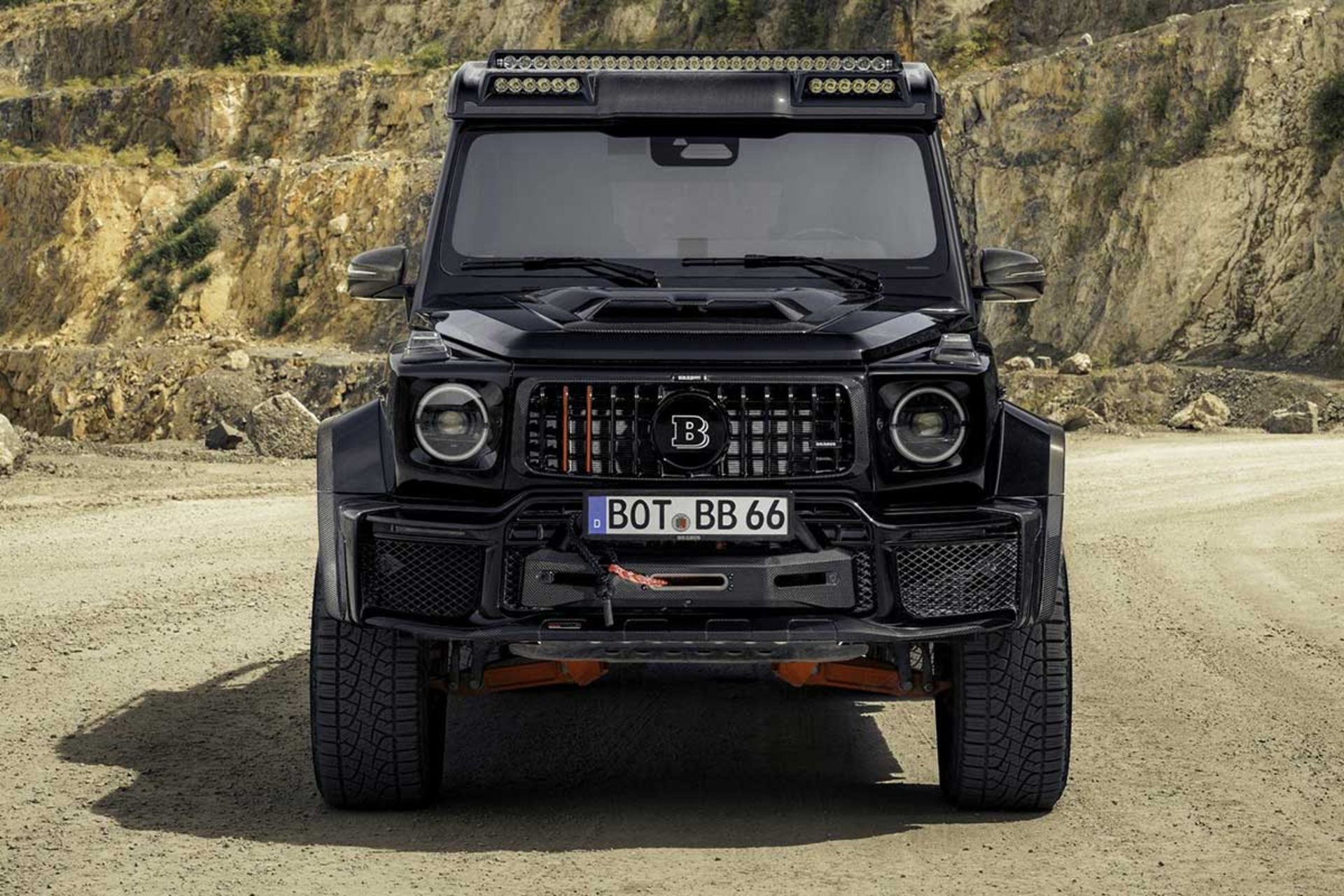 مرسدس G63 شش چرخ برابوس XLP800 6x6