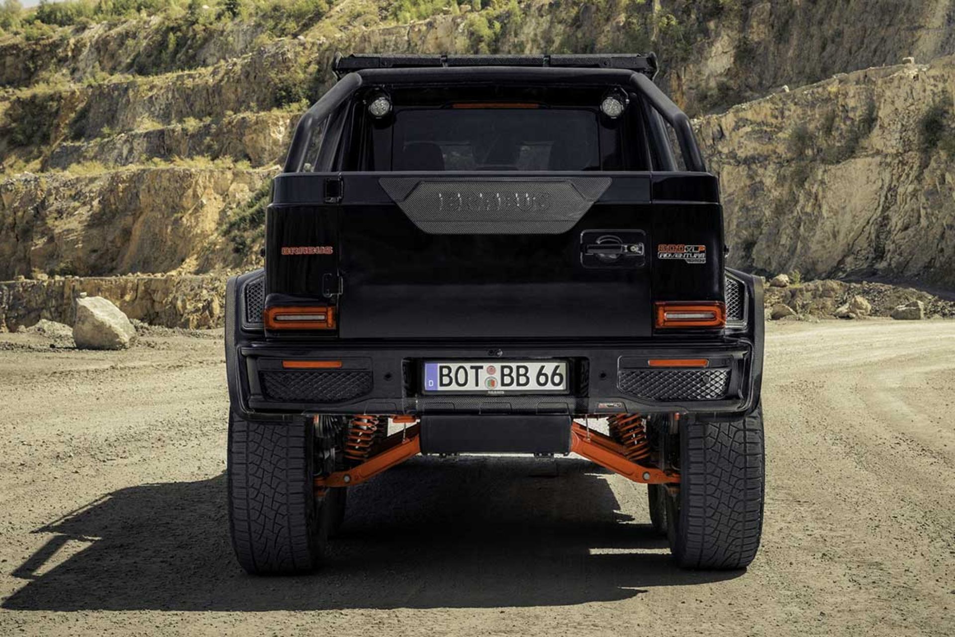 مرسدس G63 شش چرخ برابوس XLP800 6x6