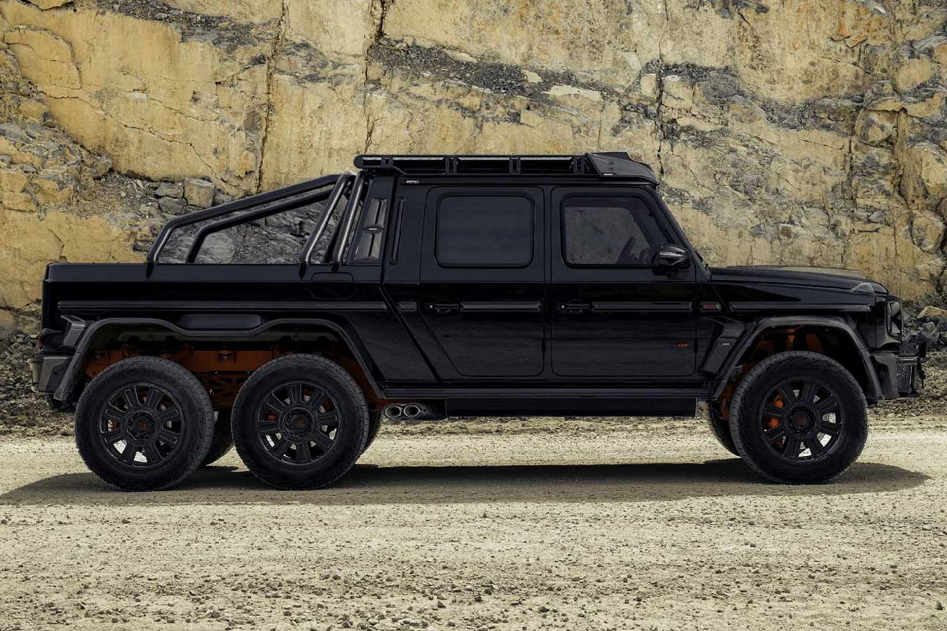 مرسدس G63 شش چرخ برابوس XLP800 6x6