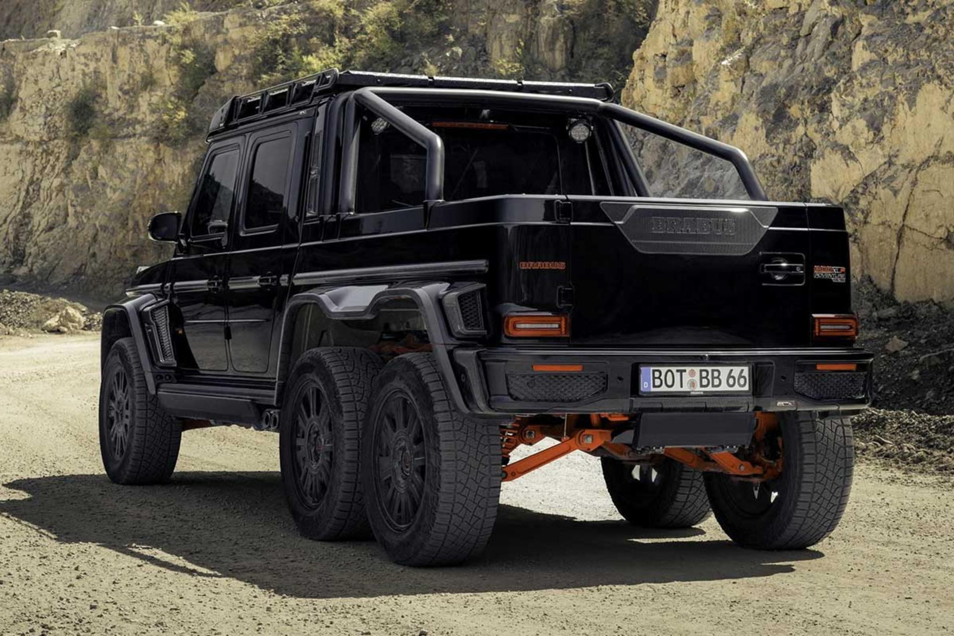 مرسدس G63 شش چرخ برابوس XLP800 6x6