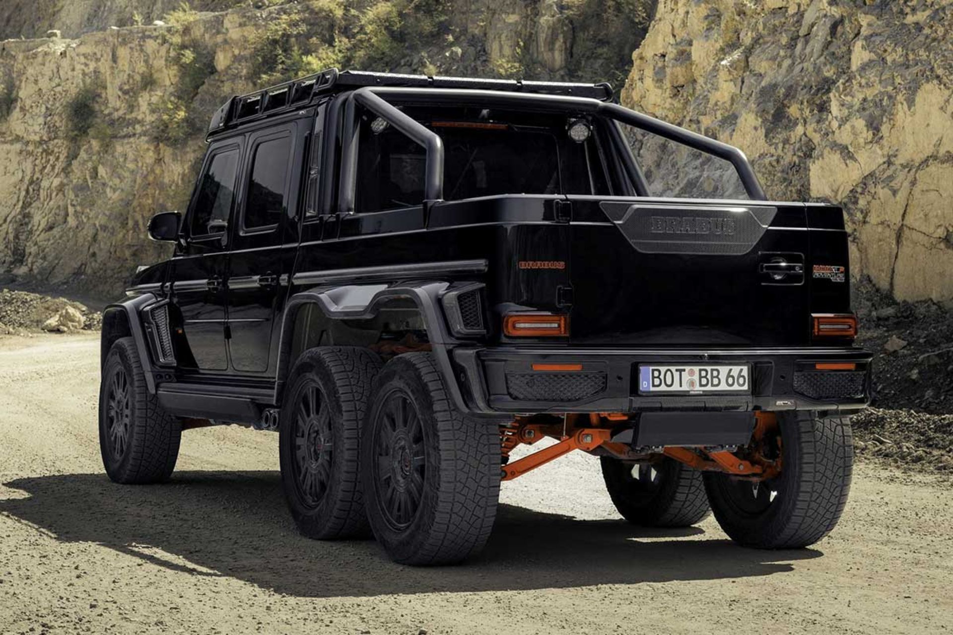 مرسدس G63 شش چرخ برابوس XLP800 6x6