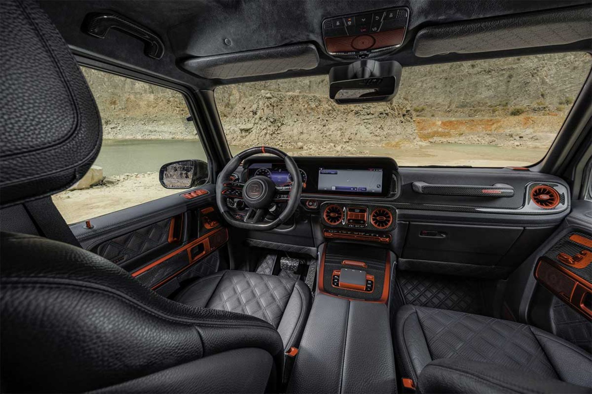 مرسدس G63 شش چرخ برابوس XLP800 6x6