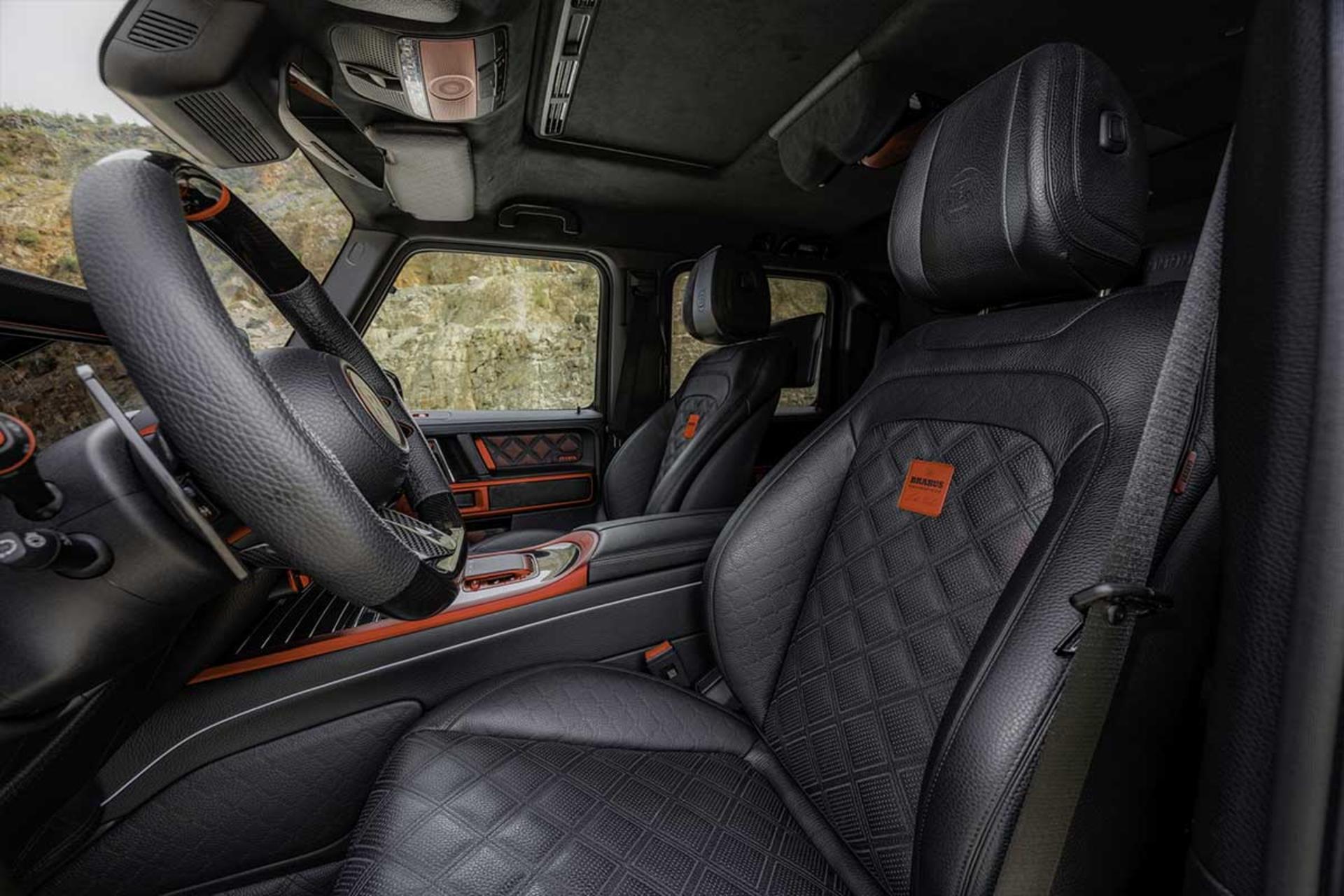 مرسدس G63 شش چرخ برابوس XLP800 6x6