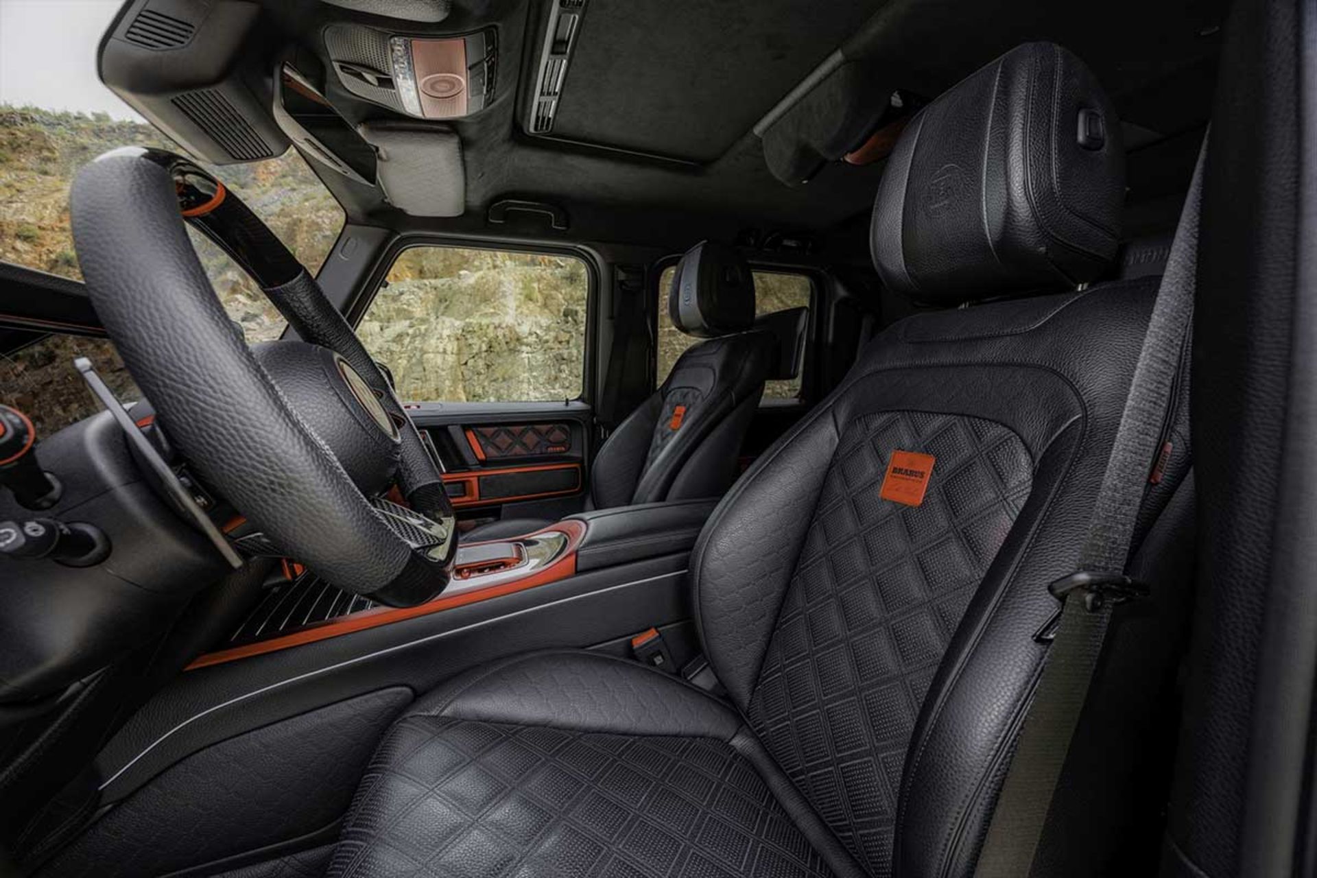 مرسدس G63 شش چرخ برابوس XLP800 6x6