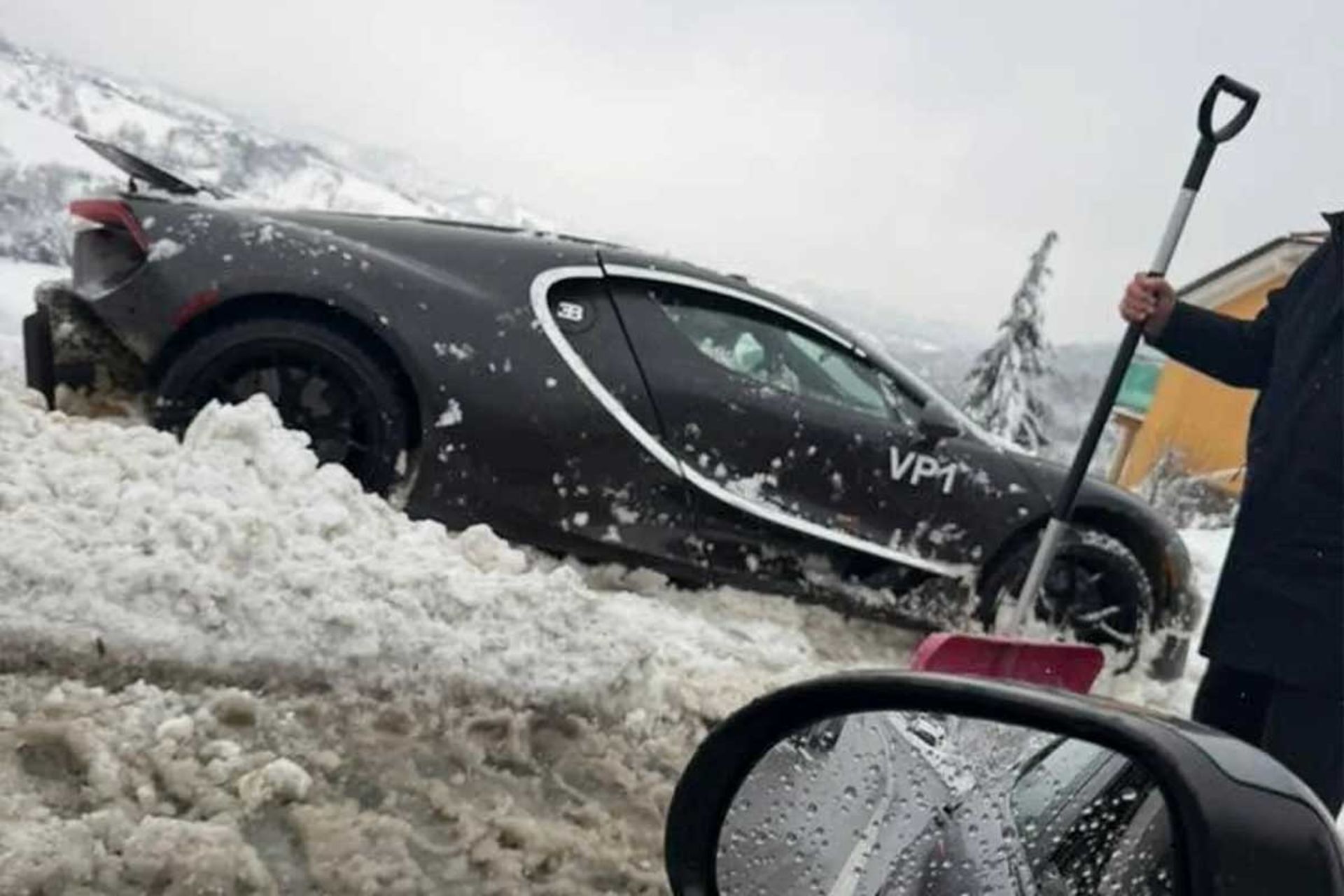 آزمایش‌های زمستانی بوگاتی توربیون 