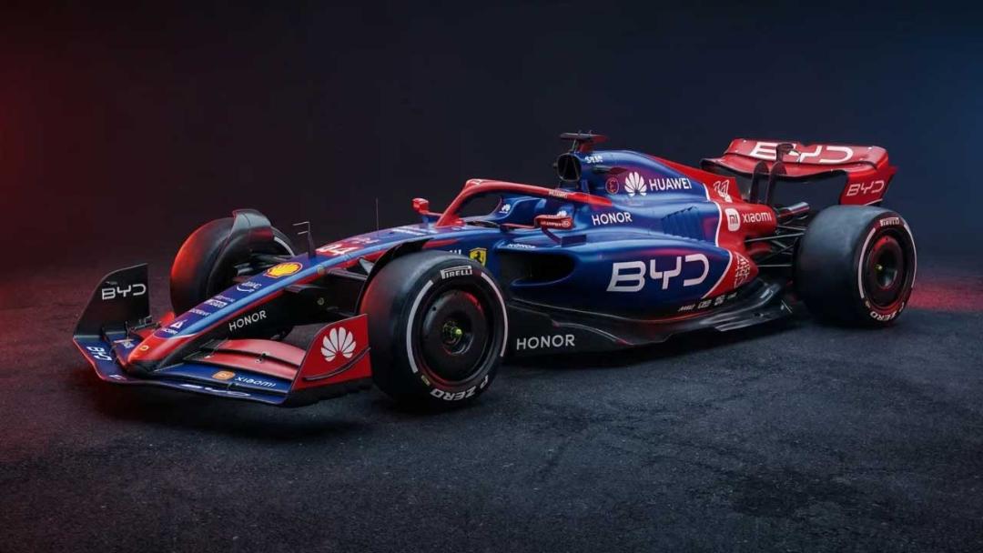 بی‌وای‌دی با کریستین هورنر در فرمول یک