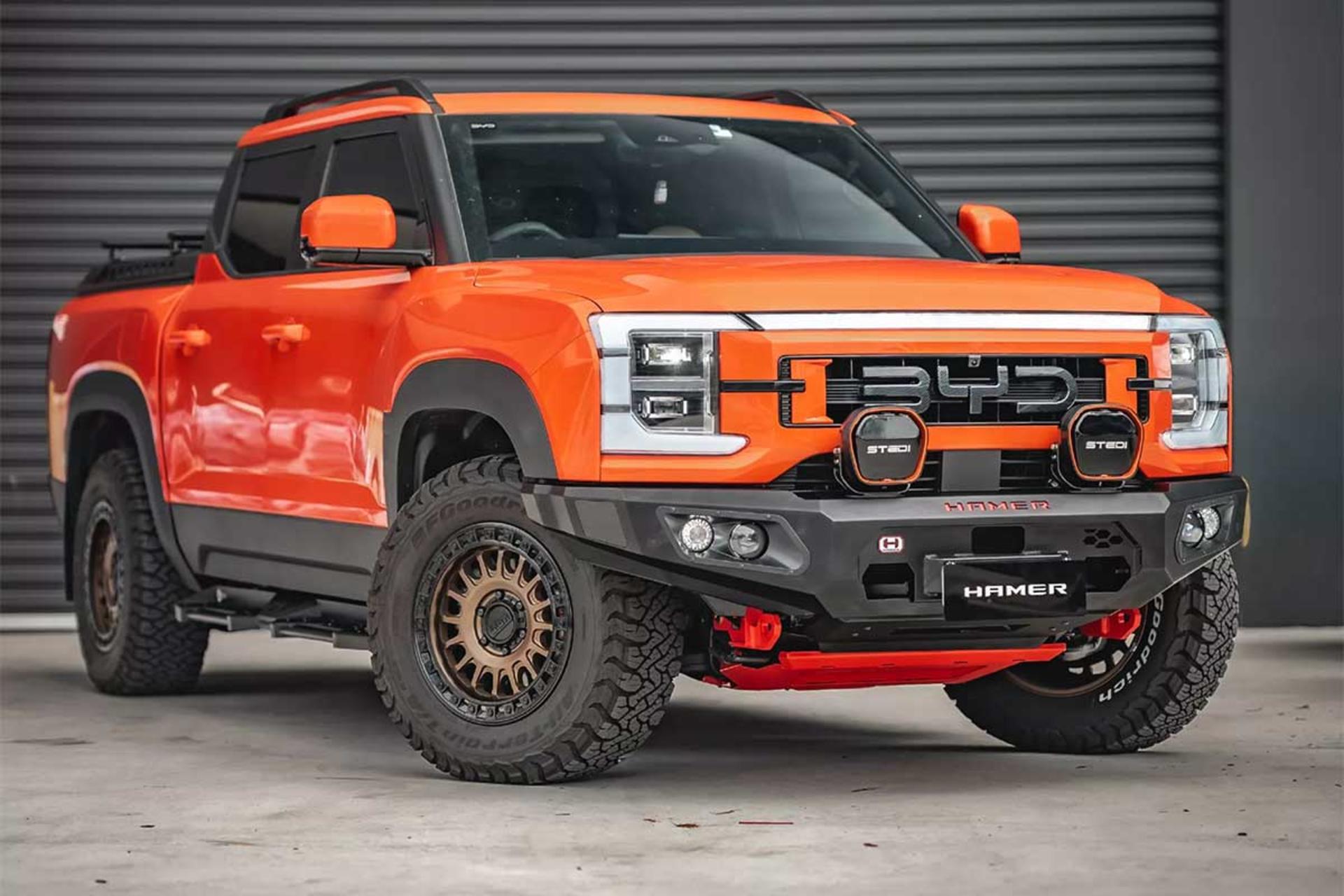 پیکاپ بی وای دی شارک 6 با کیت آفرود