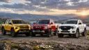 وانت بی وای دی شارک (BYD Shark) در کنار تویوتا هایلوکس و فورد رنجر