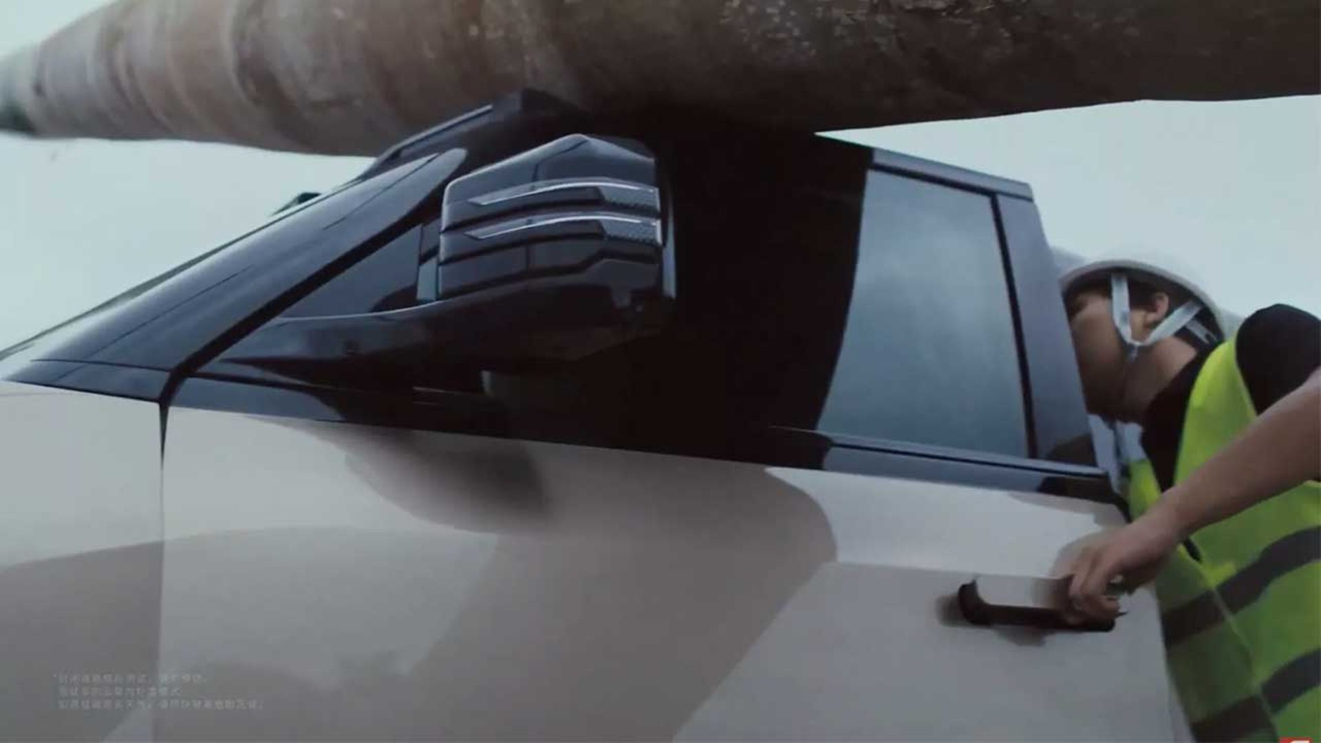 آزمایش مقاومت بی‌وای‌دی U8 