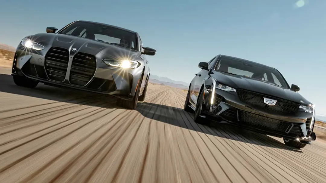 بی‌ام‌و M4 و کادیلاک CT4