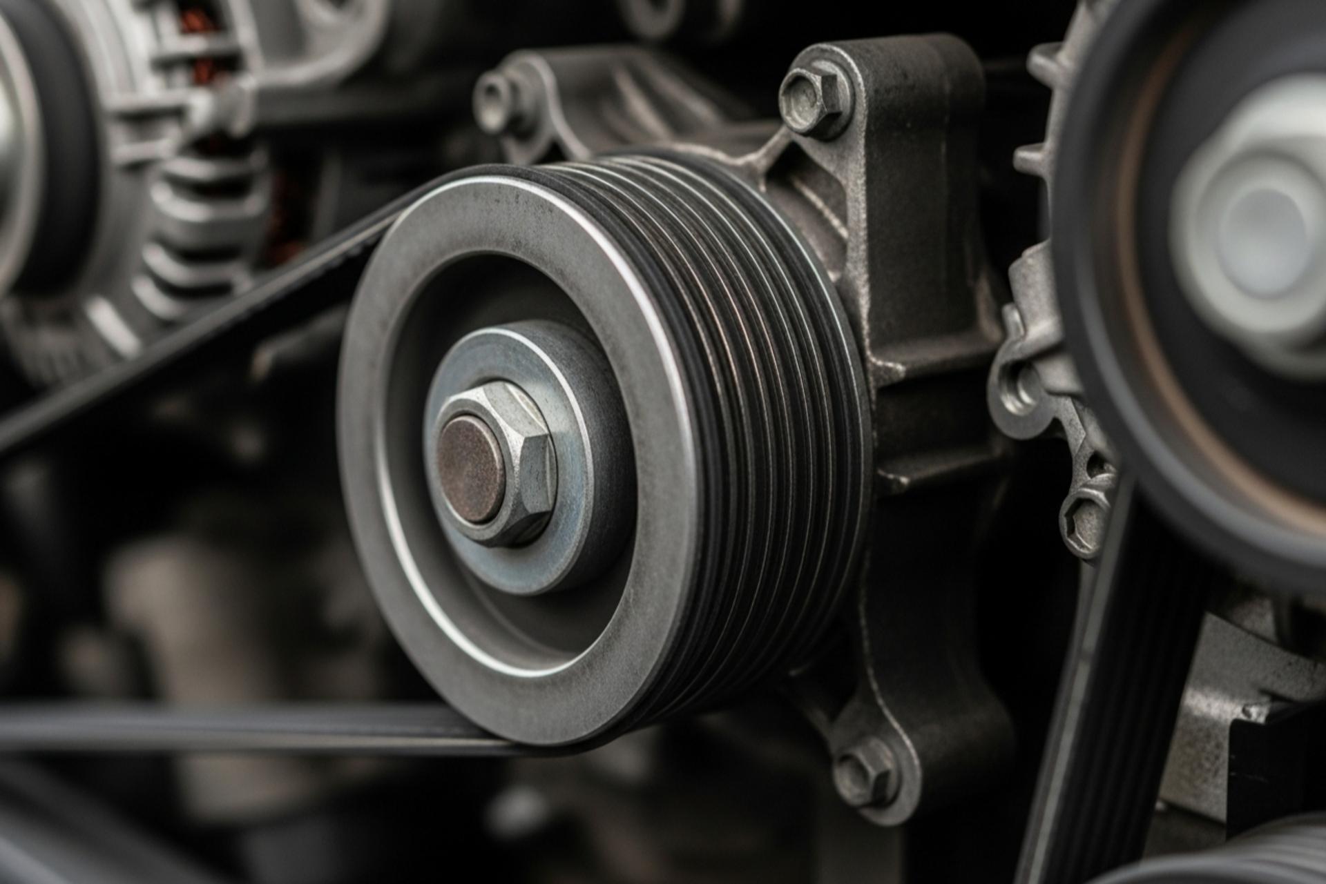 پولی هرزگرد و تسمه دینام در موتور خودرو