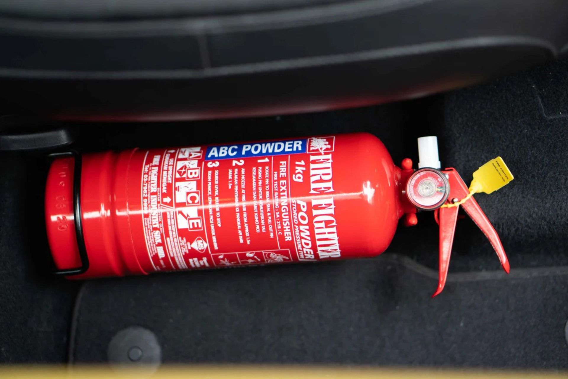 کپسول آتش نشانی خودرو