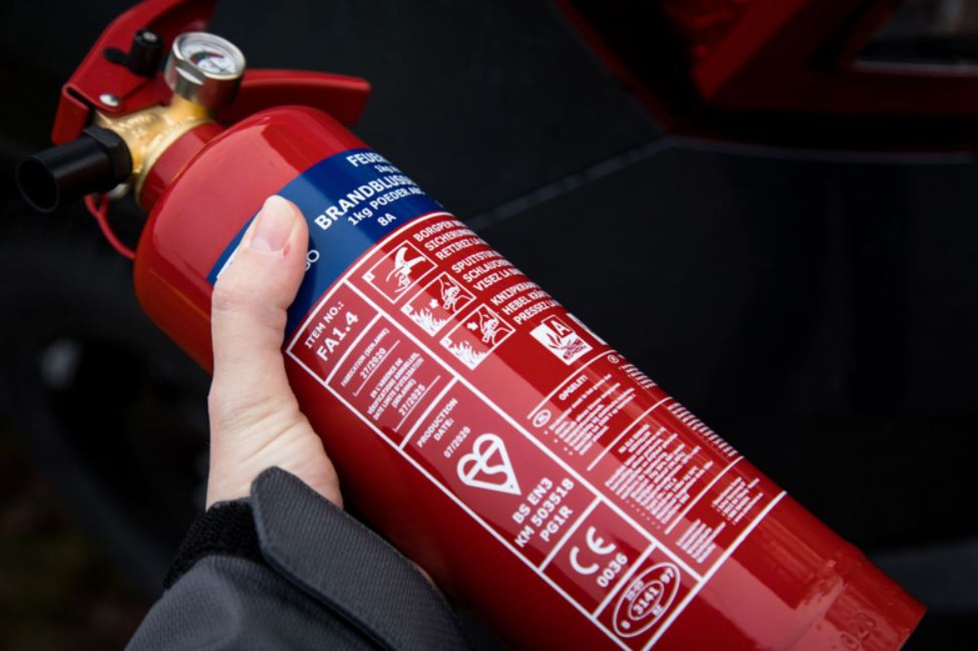 خرید کپسول آتش نشانی خودرو