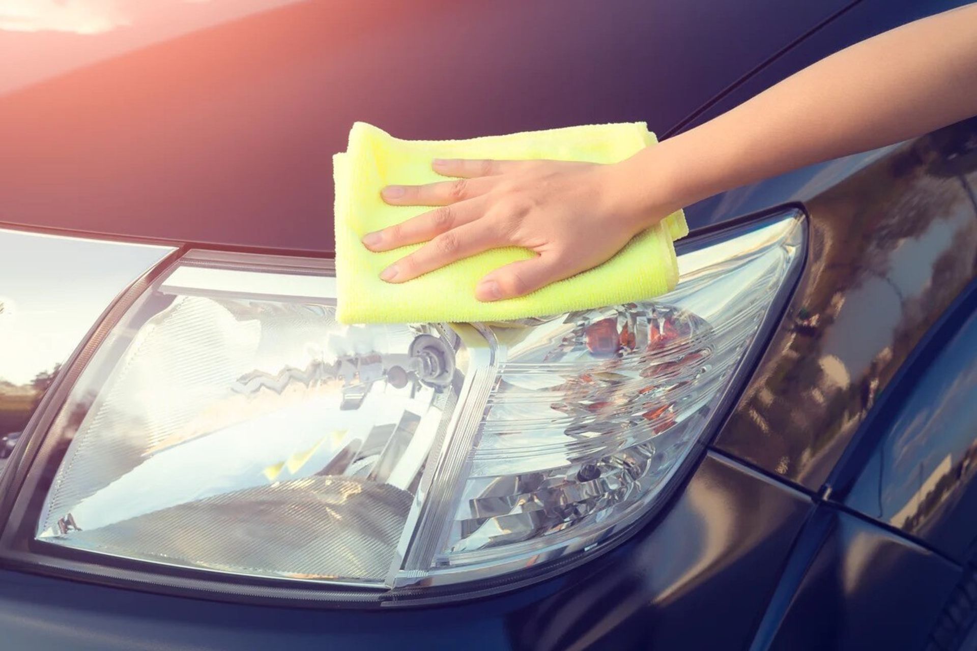 شفاف کردن چراغ خودرو