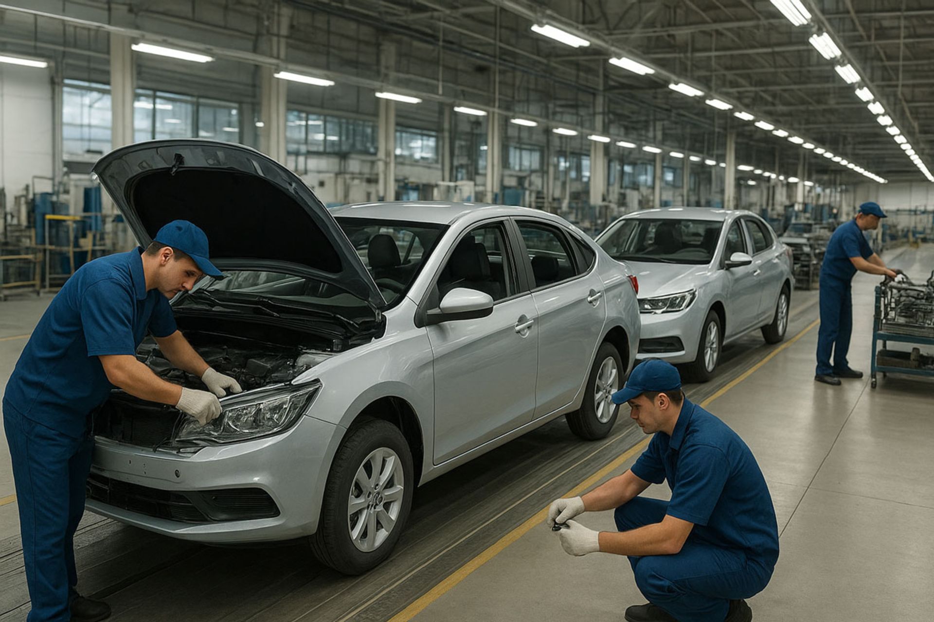 خط تولید خودرو