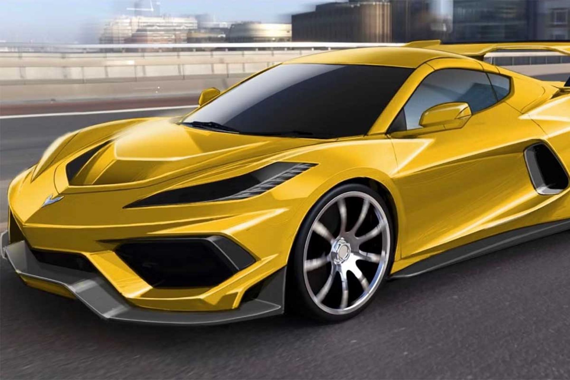 تیونینگ کاواجیو کوروت ZR1