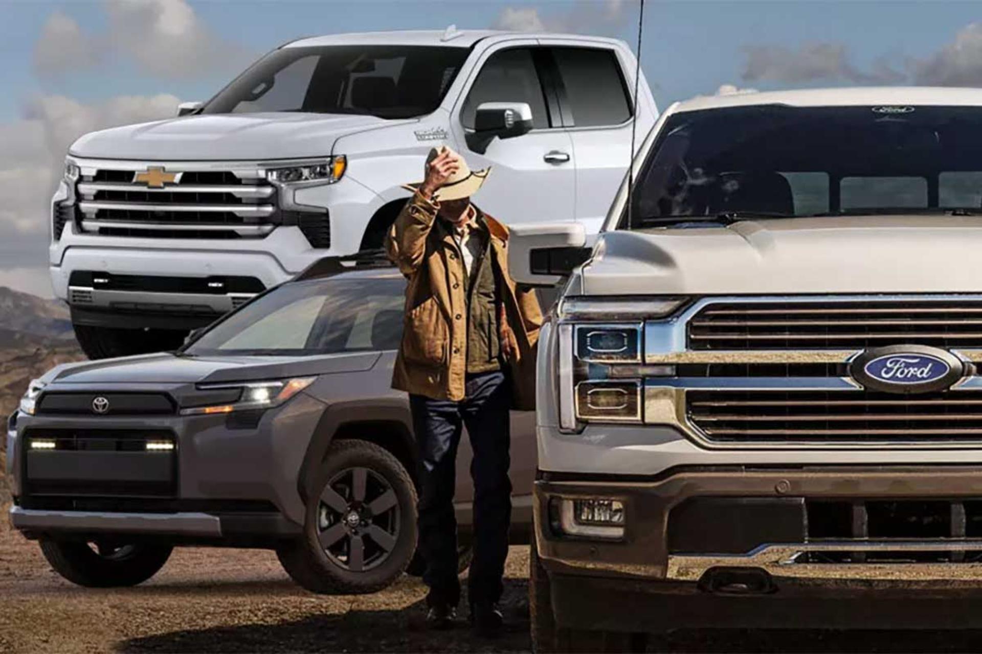 پرفروش‌ترین خودروهای آمریکا در سال ۲۰۲۵ 