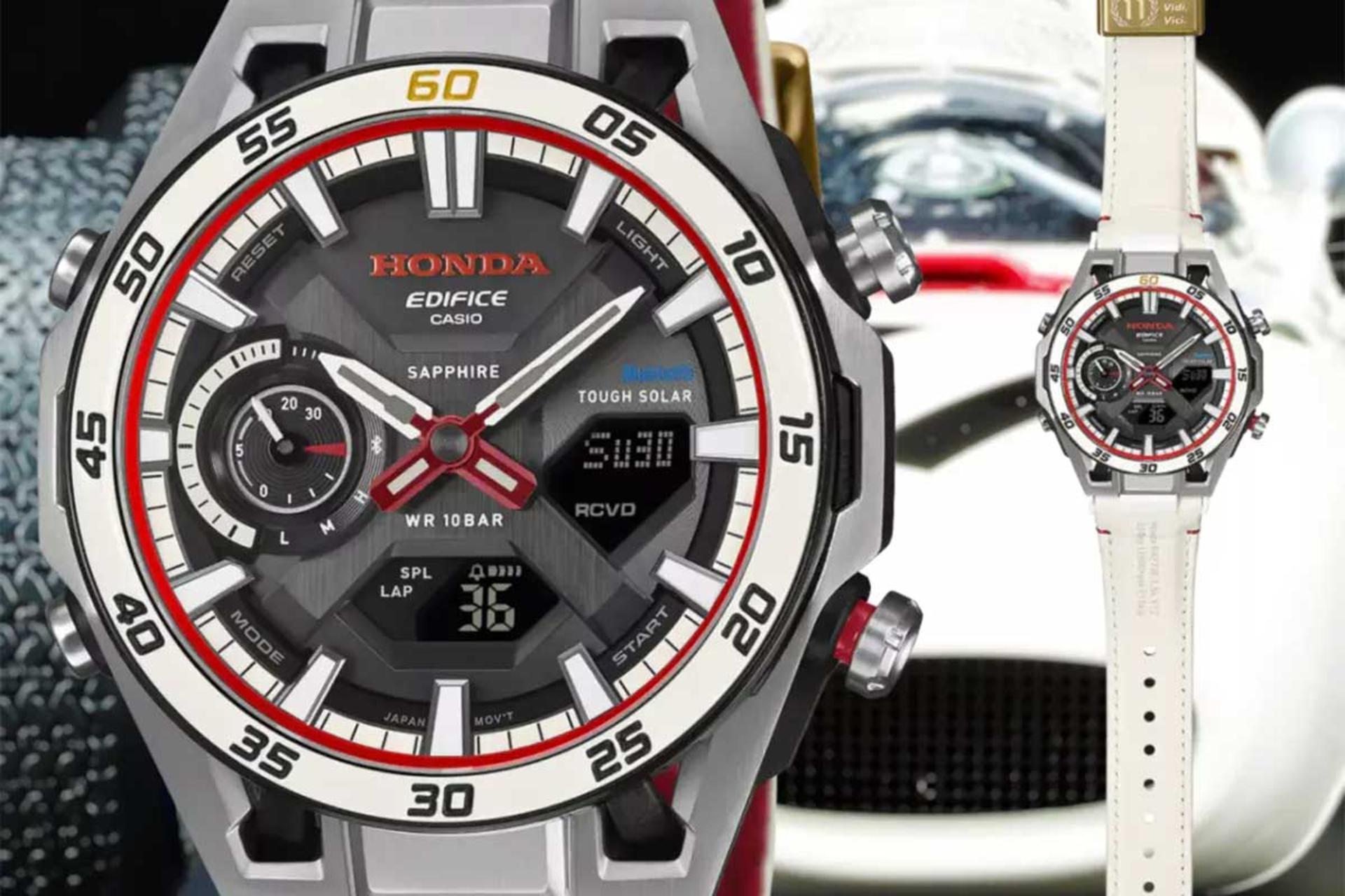 ساعت جدید کاسیو هوندا فرمول یک