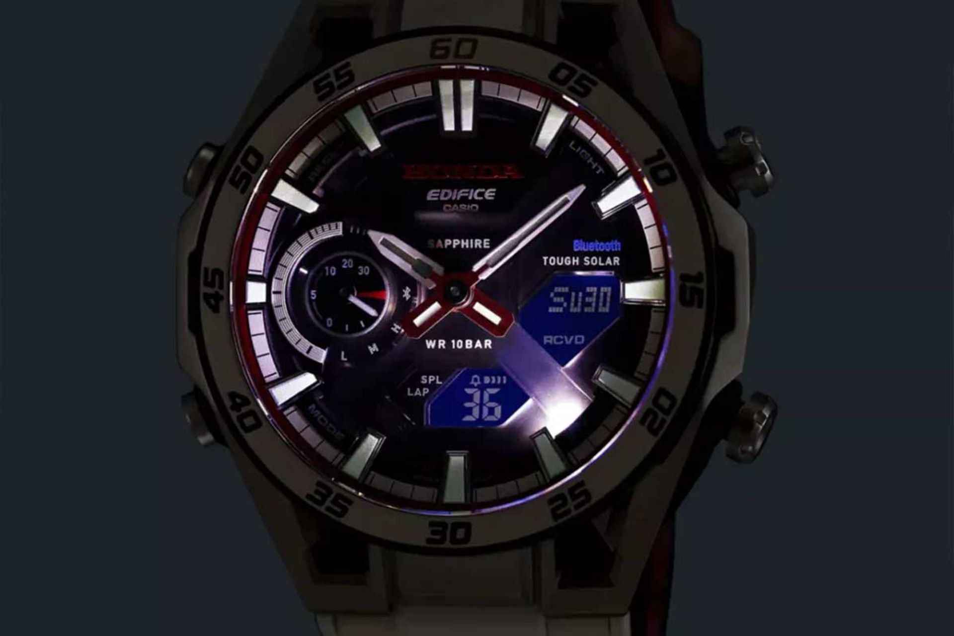 ساعت جدید کاسیو هوندا فرمول یک