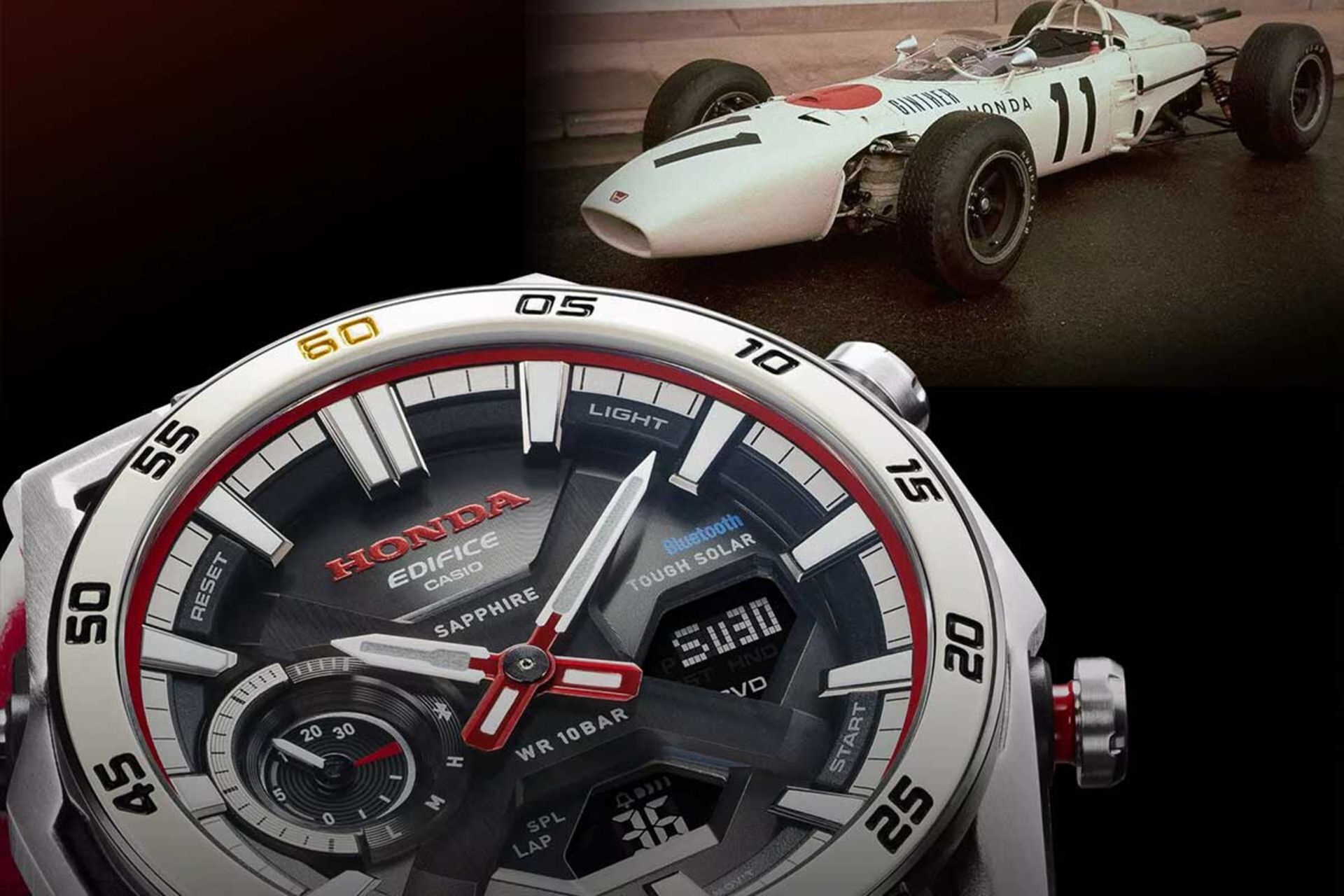 ساعت جدید کاسیو هوندا فرمول یک