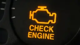 چراغ چک (Check Engine) نارنجی رنگ در صفحه نمایش خودرو