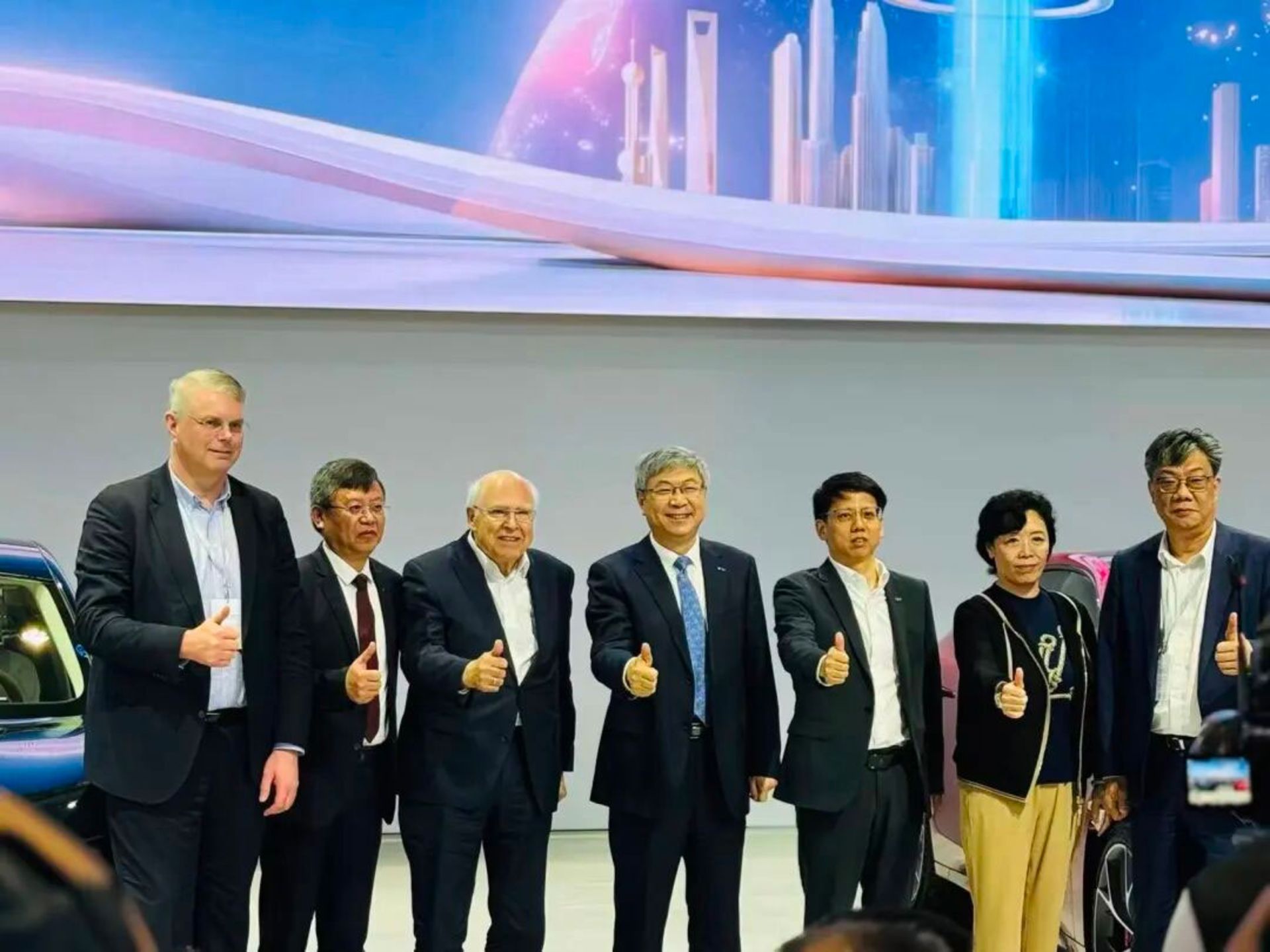 Chery’s CEO Yin Tongyue at the roadshow.