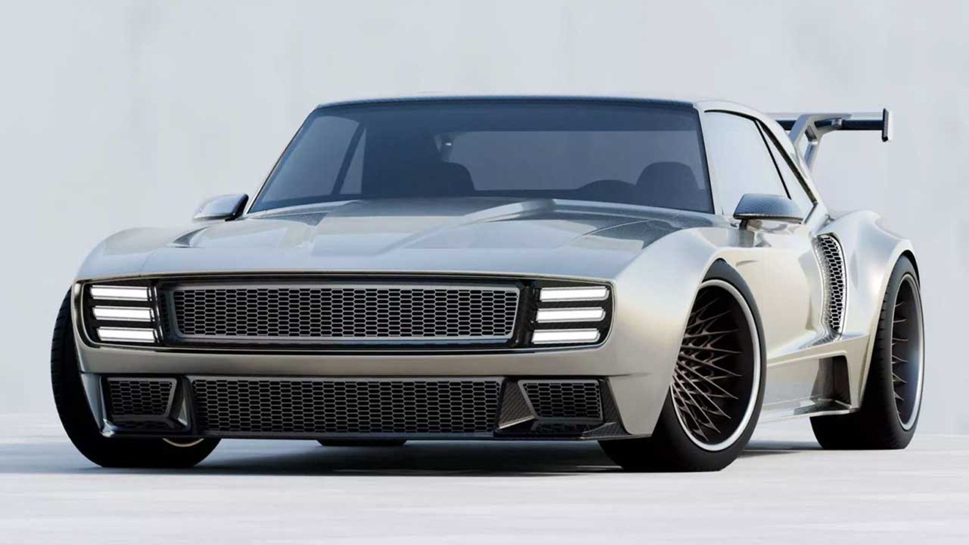 تبدیل کامارو 1969 هیبرید 1600 اسب بخار