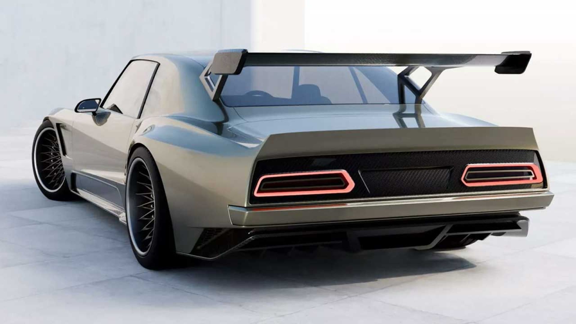 تبدیل کامارو 1969 هیبرید 1600 اسب بخار