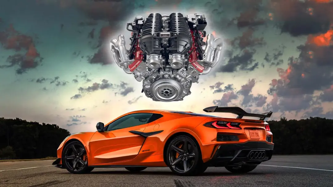 موتور V8 تنفس طبیعی LT6 و خودروی شورولت کوروت (Chevrolet Corvette) Z06 مدل ۲۰۲۳