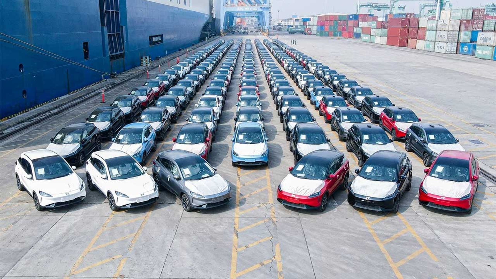 رکورد صادرات خودروی چین در سال 2025